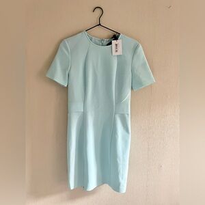 T by Alexander Wang mini suit dress in size 6 sky blue